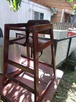 Children wooden chair