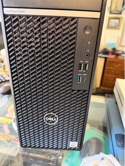 Dell OptiPlex 5080 Business Desktop Computer – Intel Core i7-10700 | 16GB RAM | 256GB NVMe SSD | Windows 11 Pro