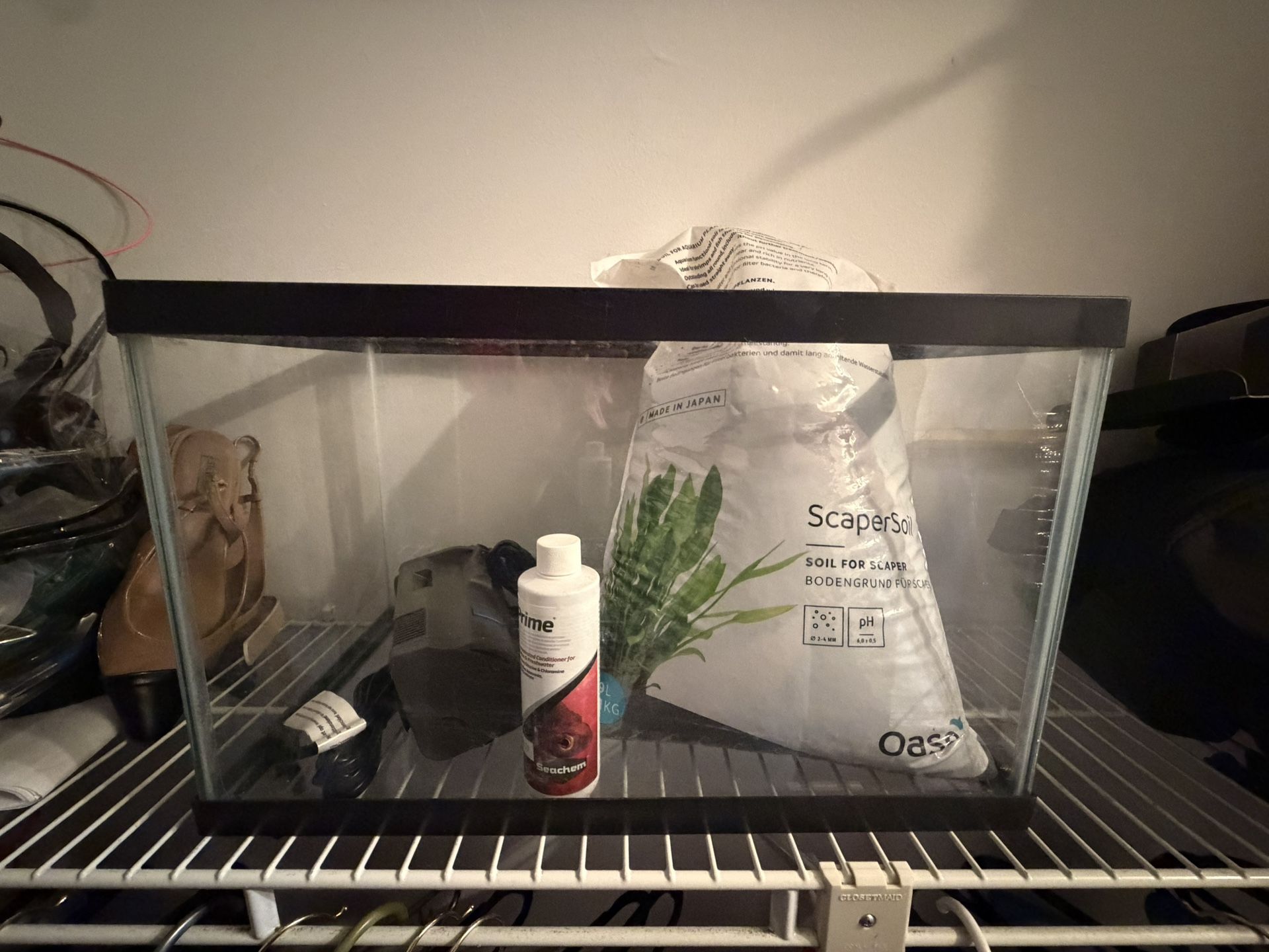 Aquarium Starter Kit – Tank + Filter + Supplies