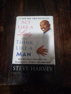 Steve Harvey Act Like A Lady,think Like A Man Book