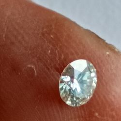 Loose Diamond.Approximate .35 Ct Round  Clarity's Is Si1 Color H -I Nice Stone Diamond 