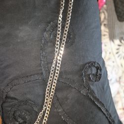 Vintage Silver Chain Belt
