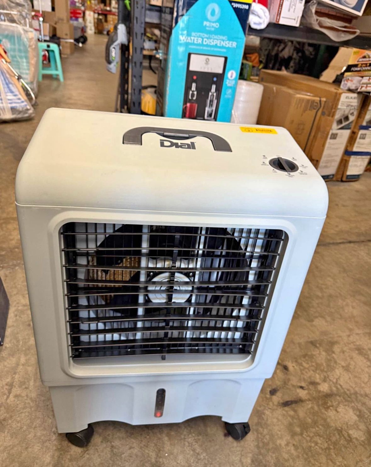 Dial Manufacturing 1300-CFM 3 -Speed Indoor/ Outdoor Portable Evaporative Cooler for 500-sq ft