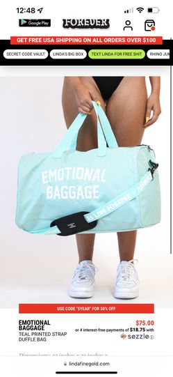 Assholes Live Forever Duffle Bag 