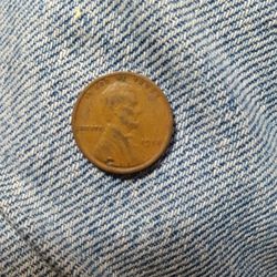 1918 Wheat Penny No Mint Mark