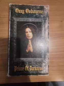 Ozzy Osborne prince of darkness