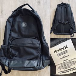 New Hurley Backpack (Black)