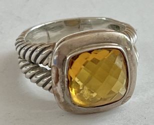 David Yurman sterling sliver 925 ring  size 10