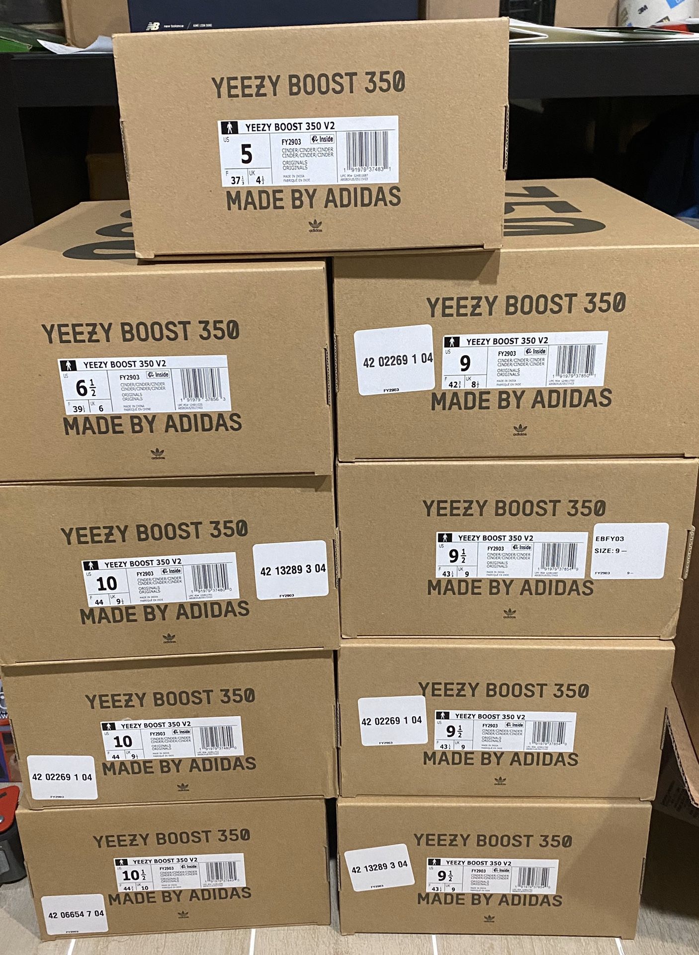 adidas Yeezy Boost 350 v2 Cinder FY2903