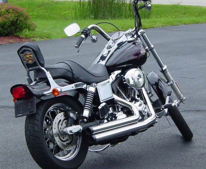 Photo Black Harley Davidson 2002