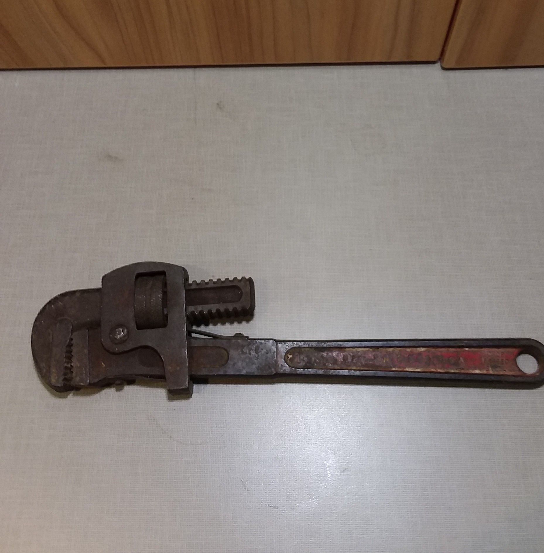 Vintage Western Auto 14" Adjustable Pipe Wrench