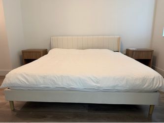 King size bed frame