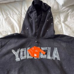 New YOUNGLA Black Hoodie 