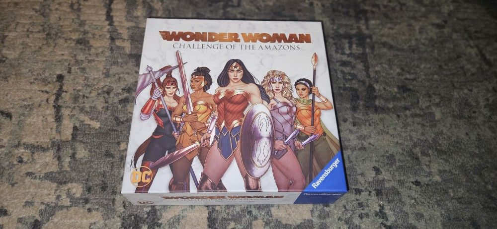 Wonder Woman: Challenge of The Amazons Board Game 2020 Brand New Factory Sealed!