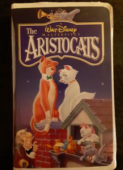 The Aristocats Walt Disney VHS tape