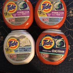$8 -31pods/$10-42pods/$15-76pods/$20-112pods Tide/Gain Pods Downy $8 Beads Laundry Detergent Soap Wash Dryer Sheets All New