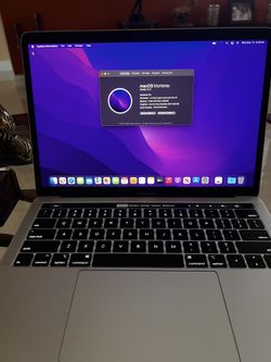 macbook pro in perfect condition with touchbar