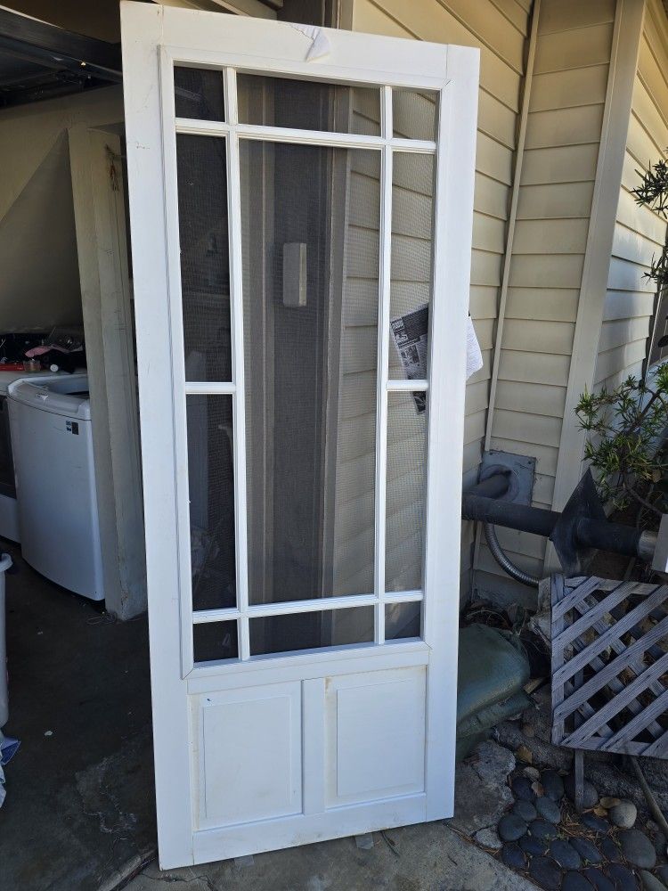 Vinyl Door 32x80