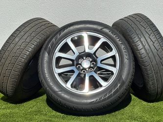 OEM 20" GMC Canyon Rims Chevy Colorado Wheels Traverse 32" Tires 6x120mm275/55R20 Blazer Acadia