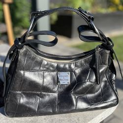 Dooney & Bourke Black Leather Satchel