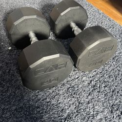 Pair Of 40lb Dumbbells 80lbs Total Brand New