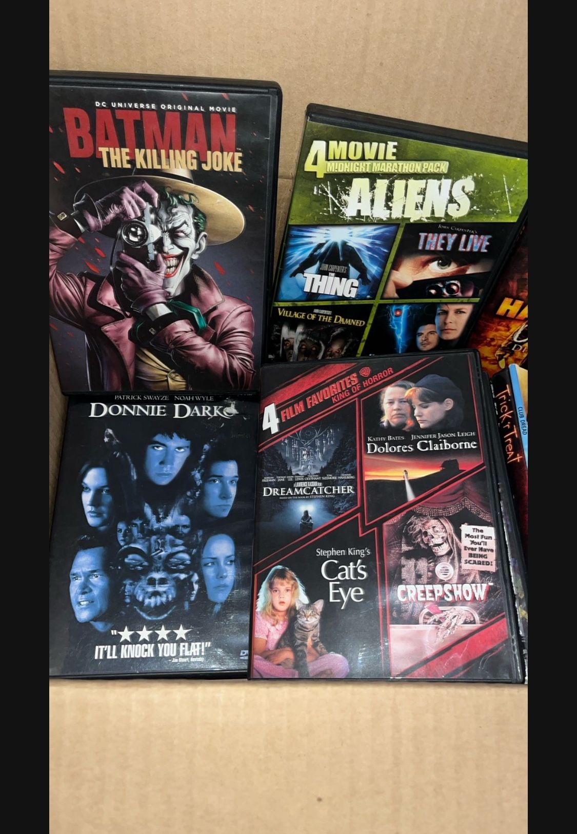 DVD Horror Bundle Lot $40