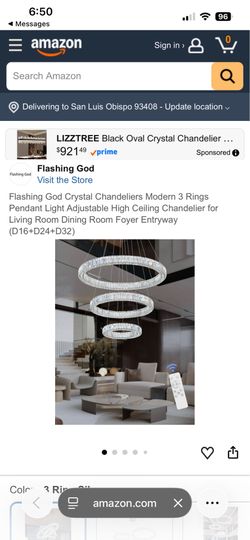Flashing god pendant light
