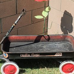 Retro Radio Flyer Wagon