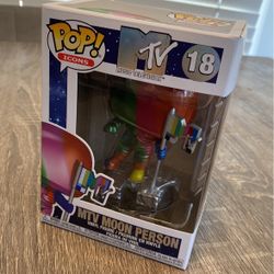 Funko Pop! MTV Moon Person (Rainbow) Figure #18