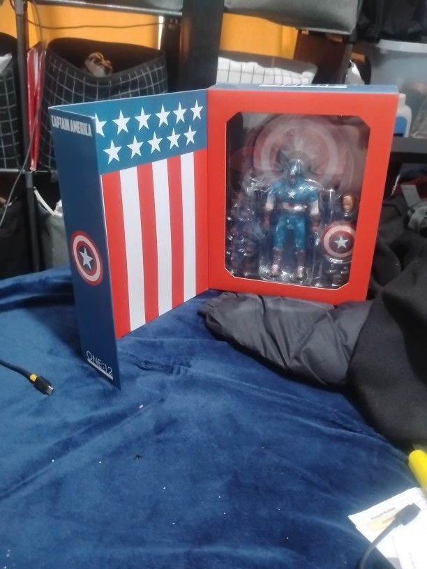 Captain America Action Figure .