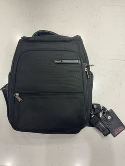 TUMI Black Ballistic Nylon Laptop Backpack