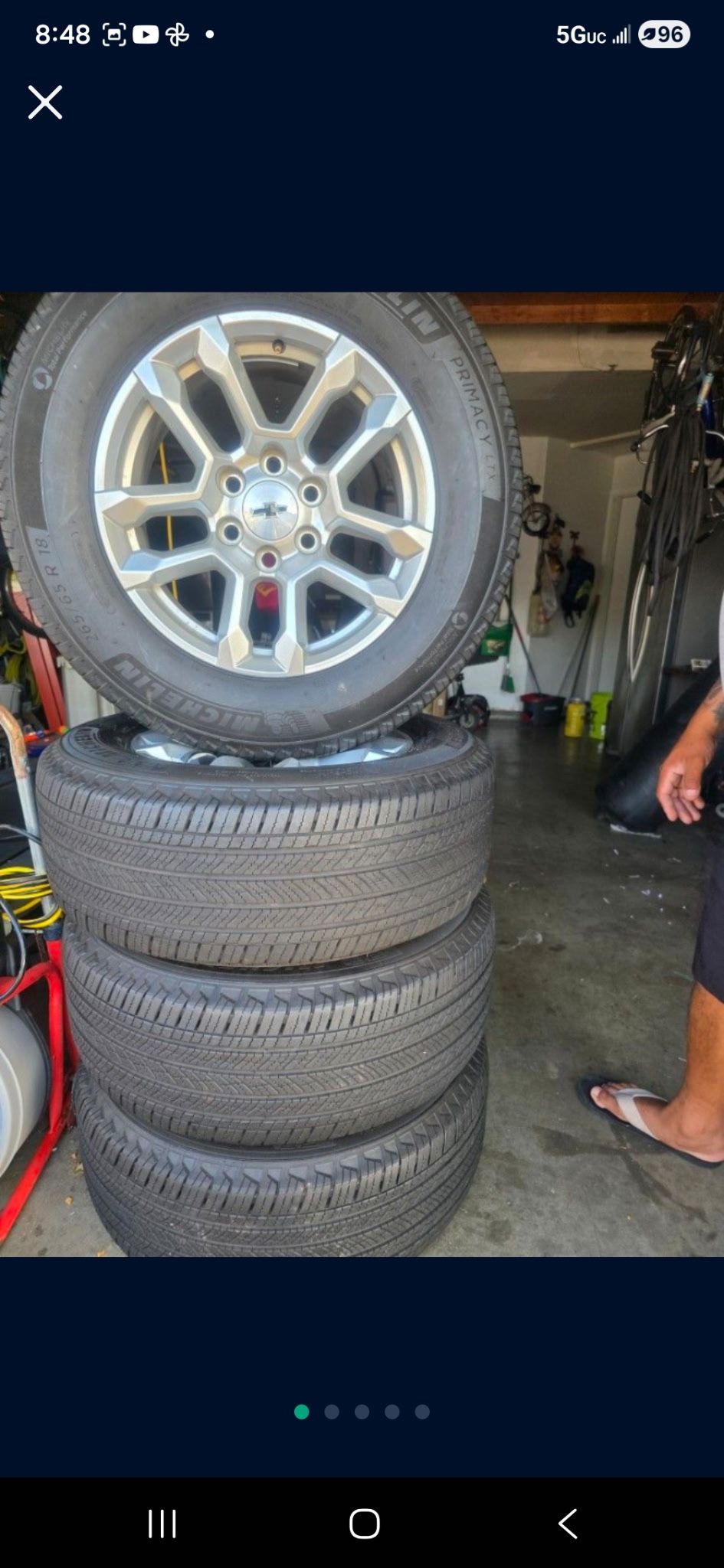 2024 Chevy Silverado Full Wheel Set 