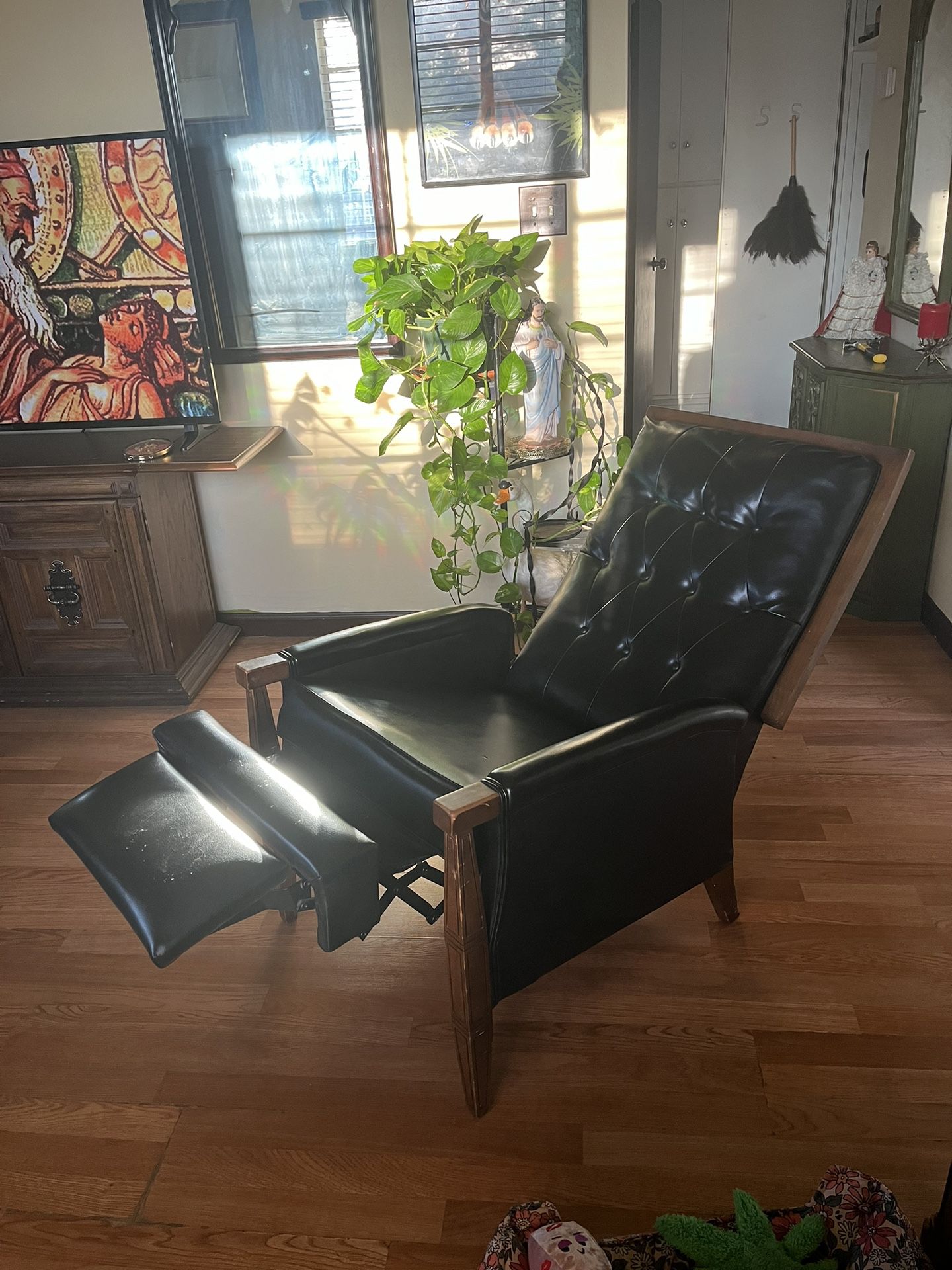 MCM Leather Recliner 