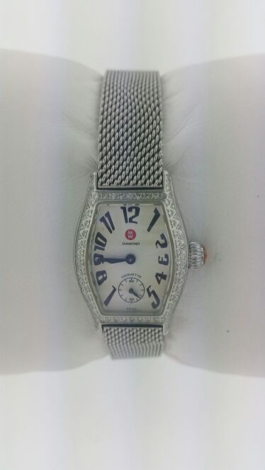 Michelle Coquette MW08A01 Quartz Diamond Bezel Ladies Watch
