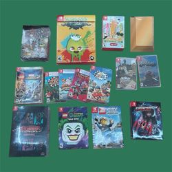 Nintendo Switch Limited Run Collectors Ed Game Bundle Lot of 12 Some Sealed Lego