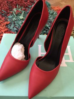 New red heels size 9