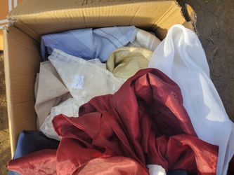 Curtains And One Shower Curtain 