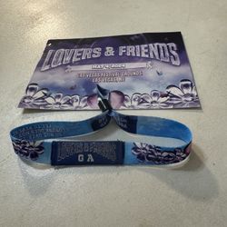 Lovers & Friends GA ticket 