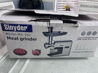 Meat grinder