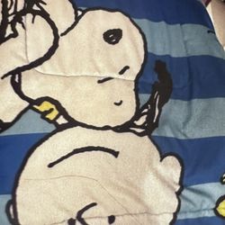 Snoopy twin comforter