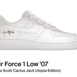 Nike Air Force 1 Low '07 White (Travis Scott Cactus Jack Utopia Edition)