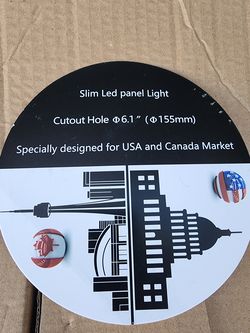 Slim LED panel Light