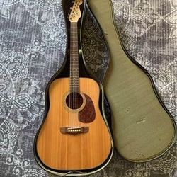 Fender San Marino Acoustic Guitar With Case
