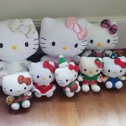 Ty Hello Kitty Plush Toys All For 50