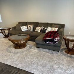 Coffee Table With (2) End Tables 