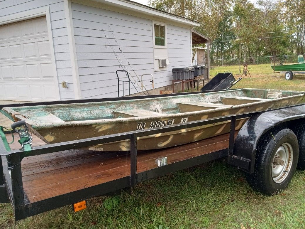 14 Foot Aluminum Boat for Sale in Crosby, TX OfferUp