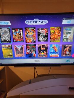 Modded Genesis Mini With All Sega Genesis Games for Sale in