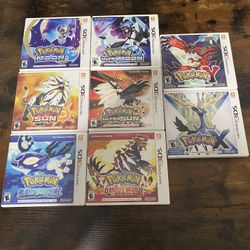 Nintendo 3DS Pokemon Games