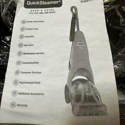 Bissell Quick Steamer 8020U New Open Box 