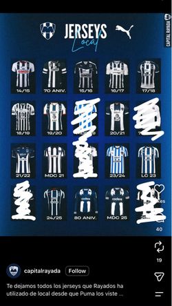 Buscando Rayados Jersey